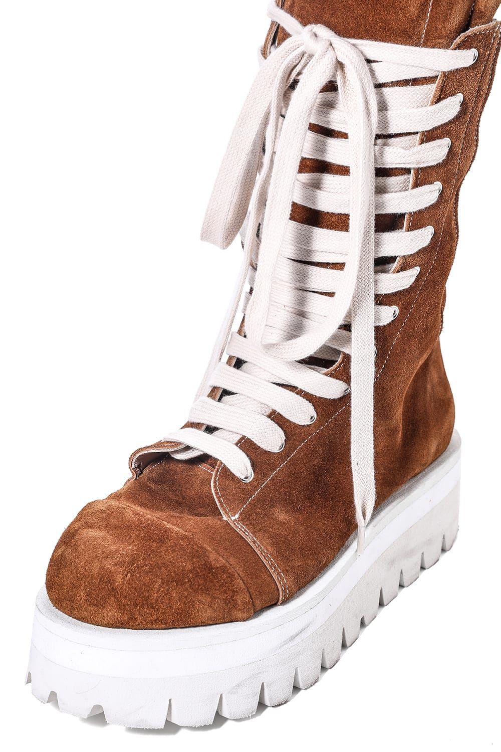 《2026AW先行予約》Torqe High Boots"Black × White / Brown × White /All Black" / トルクハイブーツ"ブラック×ホワイト / ブラウン×ホワイト /オールブラック"