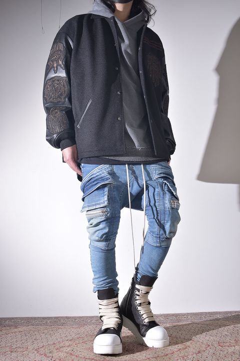 インディゴ × ピグメントグレー