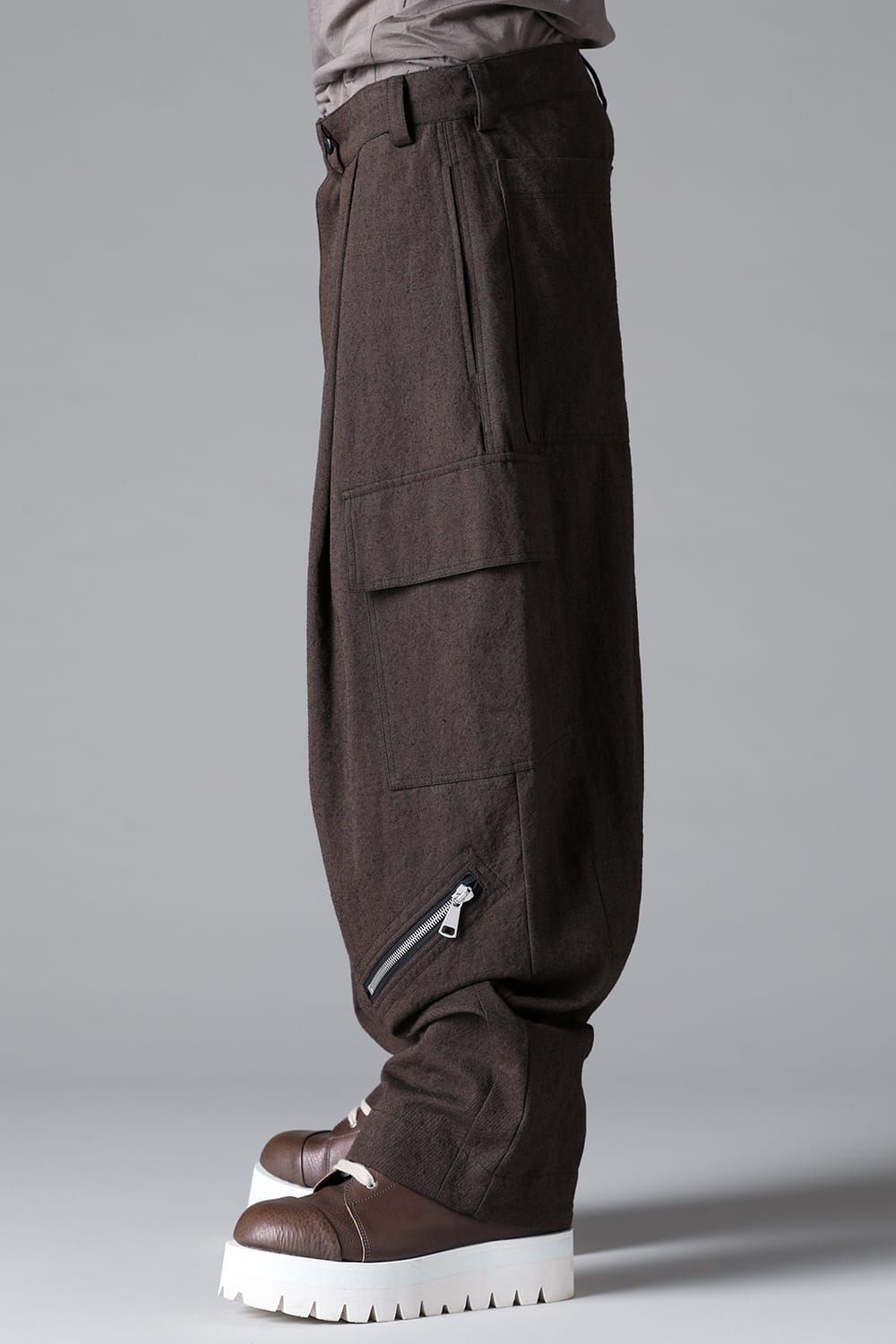 《2026SS先行予約》Tuck Wide Pants"Macassar" / タックワイドパンツ"マカサー"
