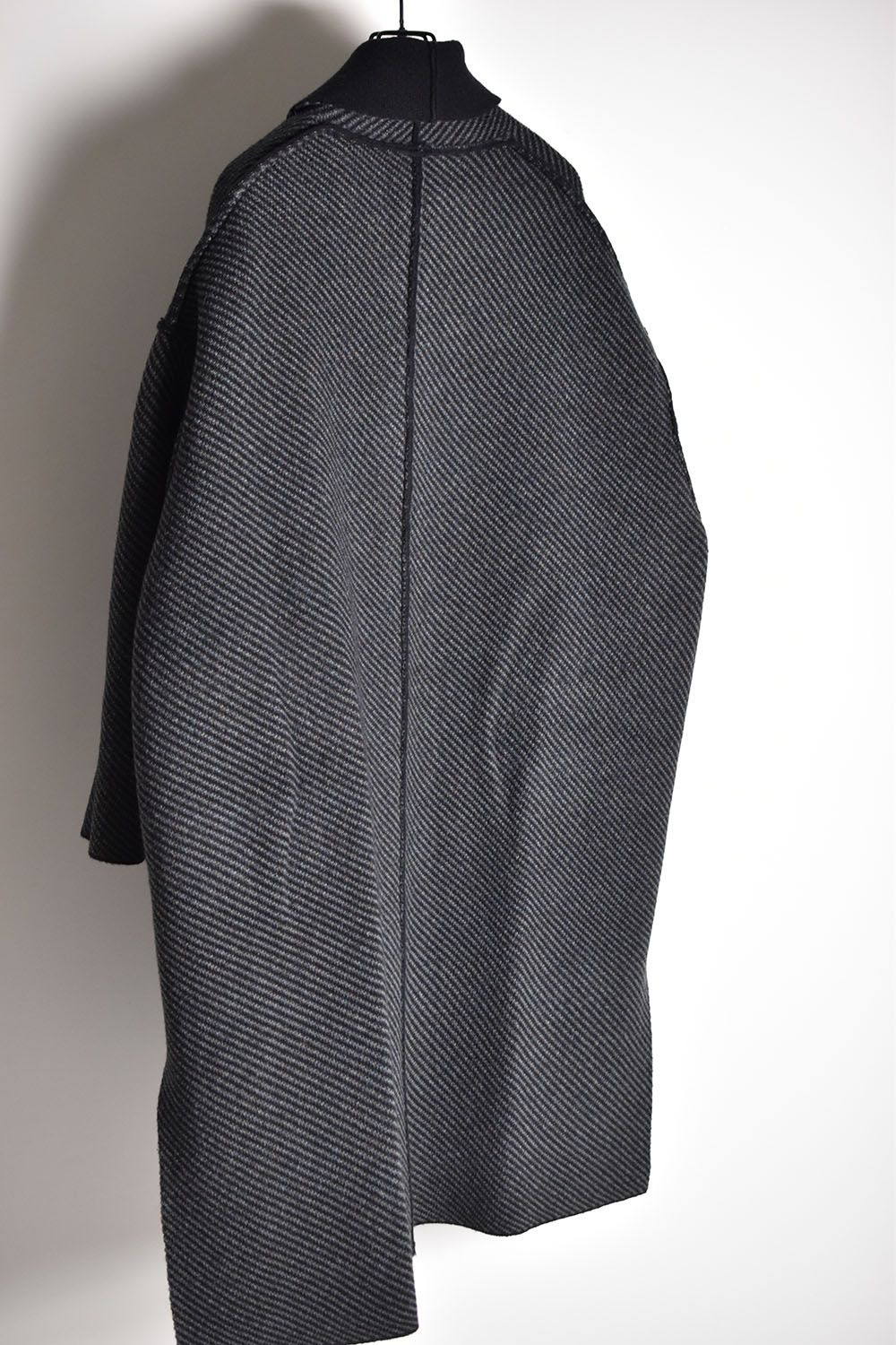 The Viridi-anne - Reversible Knit Coat
