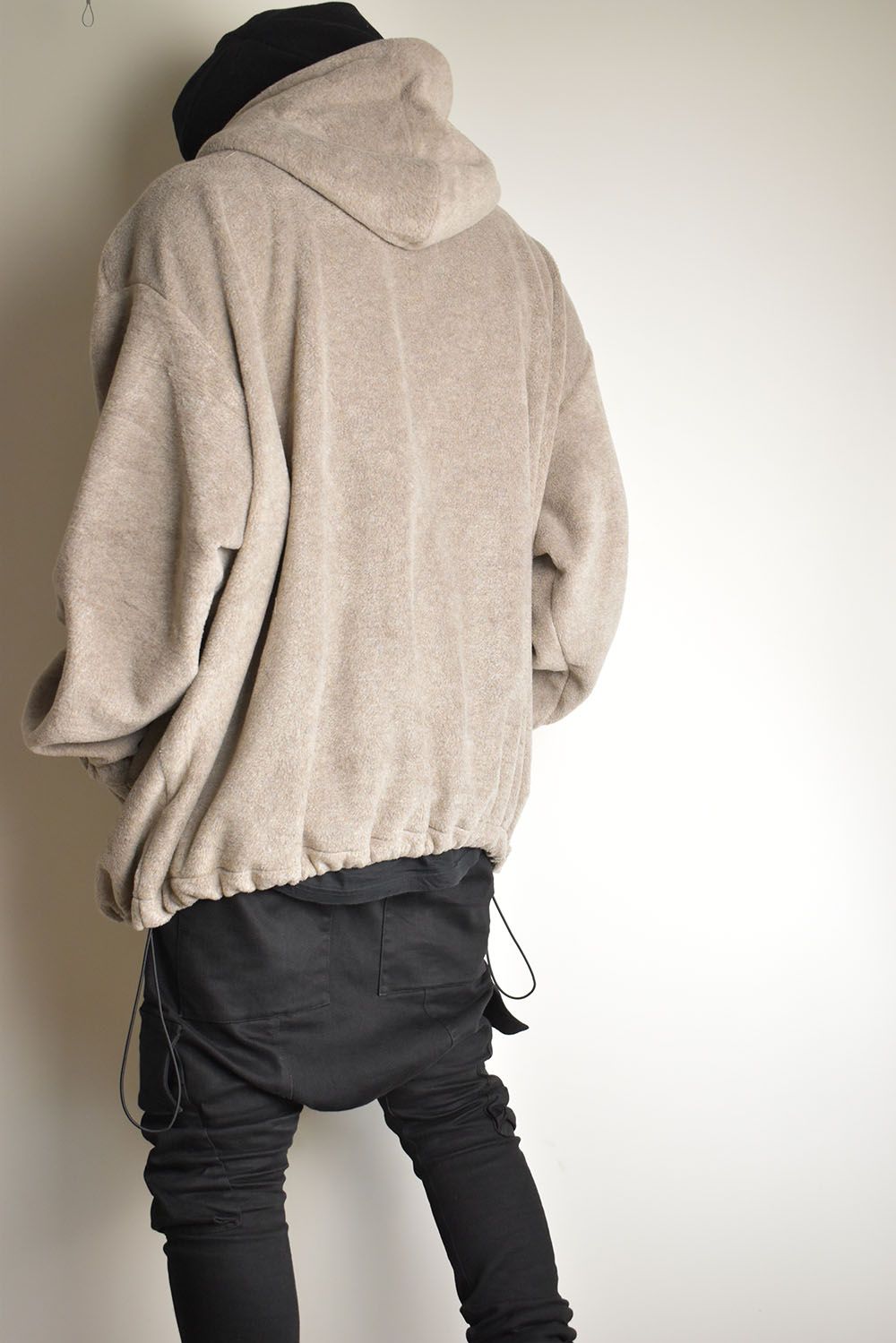 Fleece Hoodie"Beige" / フリースフーディ"ベージュ/"