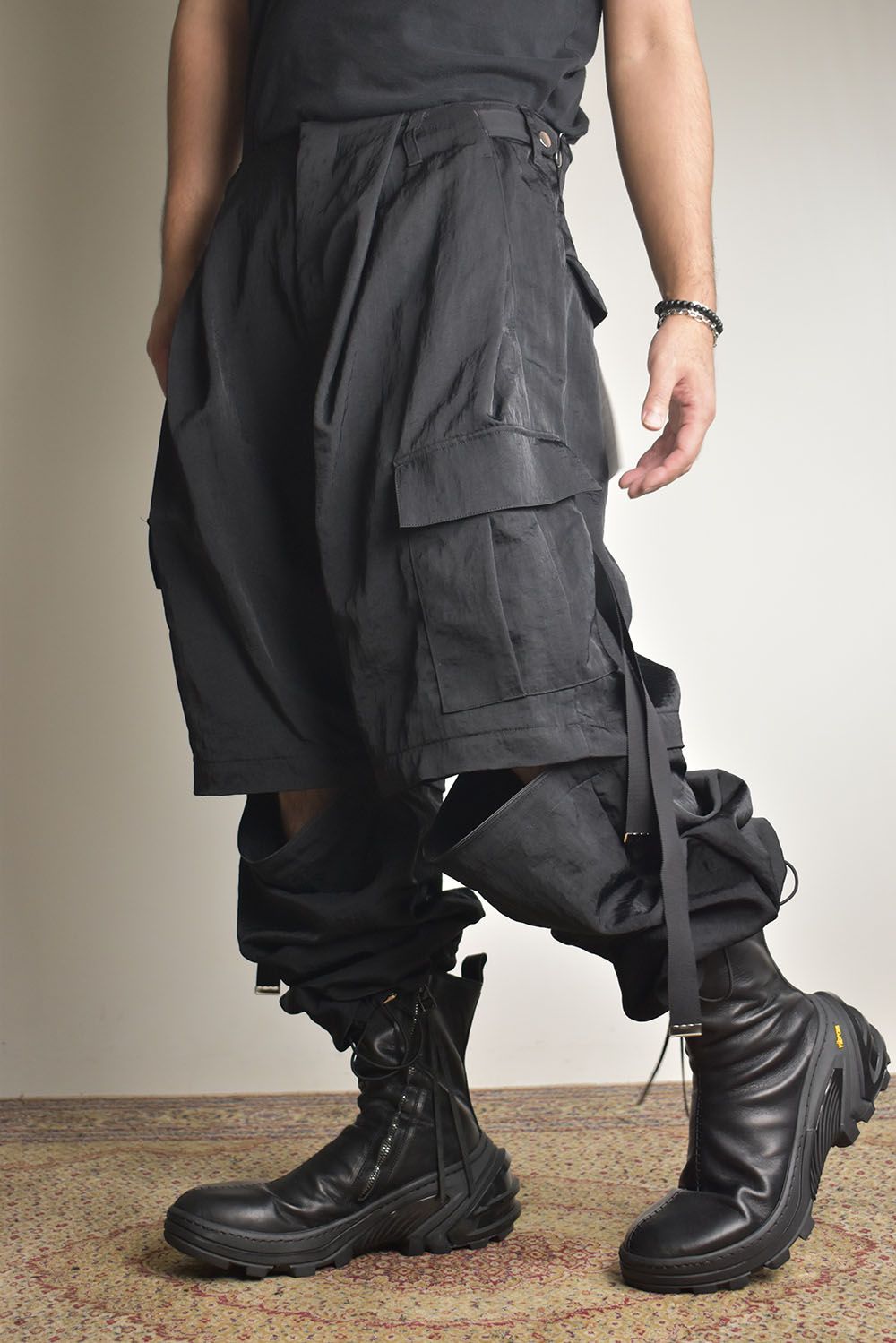 Detachable Cargo Pants"Black"/ デタッチャブルカーゴパンツ"ブラック"