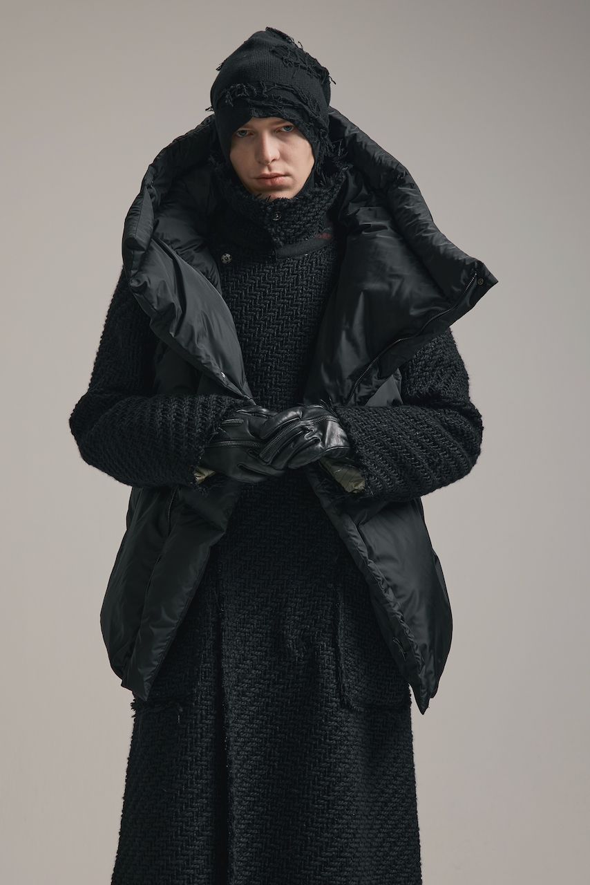 Detachable Sleeve Down Jacket"Black" / デタッチャブルスリーブダウンジャケット"ブラック"