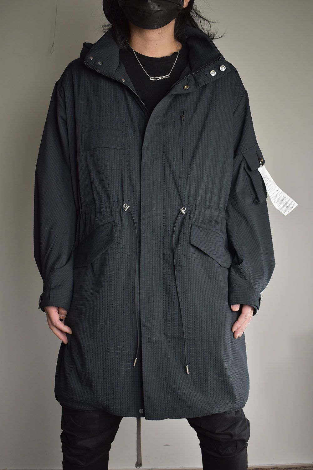 Fish Tall Coat"Black" / フィッシュテールコート"ブラック"