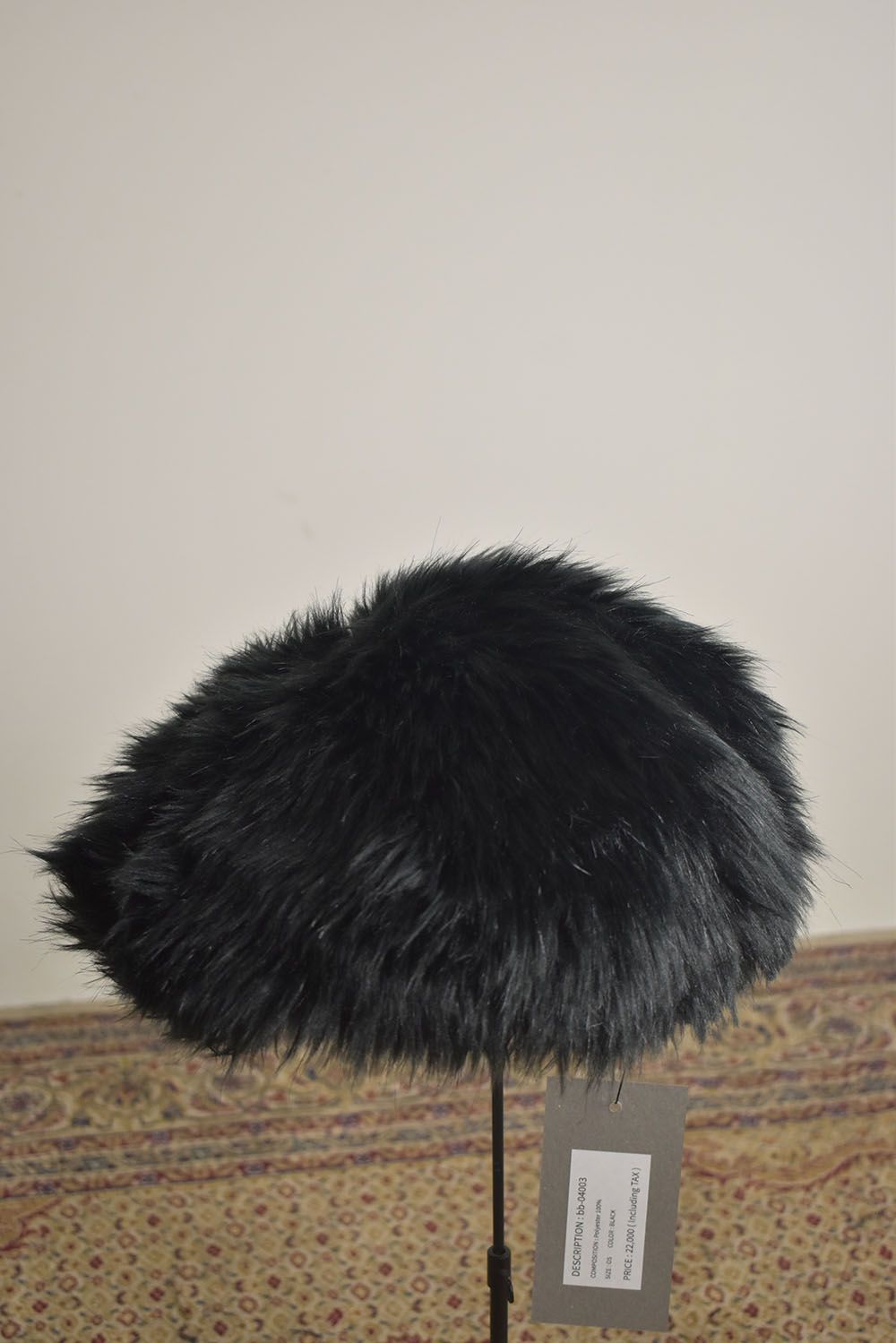 Grizzly Newsboy Cap "Black" / グリズリーニュースボーイキャップ"ブラック"