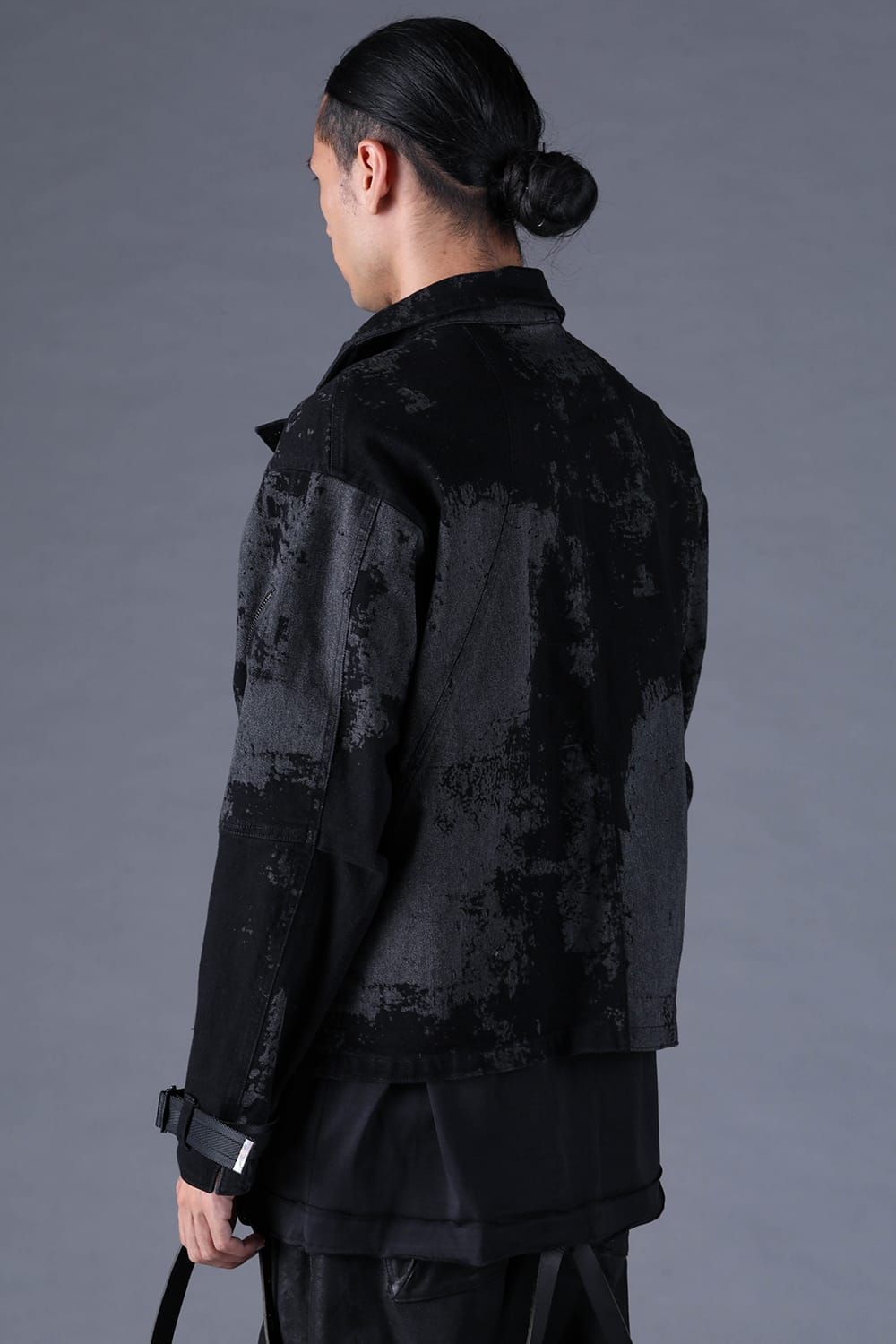 《2027SS先行予約分》Brushed-Coated Work Jacket"Black" / ブラッシュコーティングワークジャケット"ブラック"