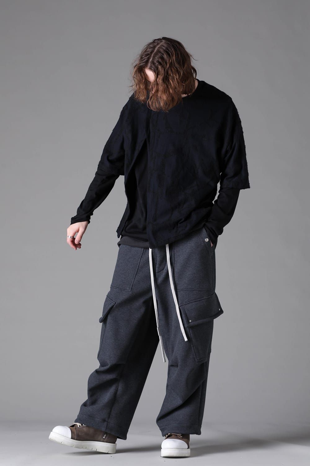 《2026AW先行予約》Leyerd Long Sleeve "Black " / レイヤードロングスリーブ"ブラック"