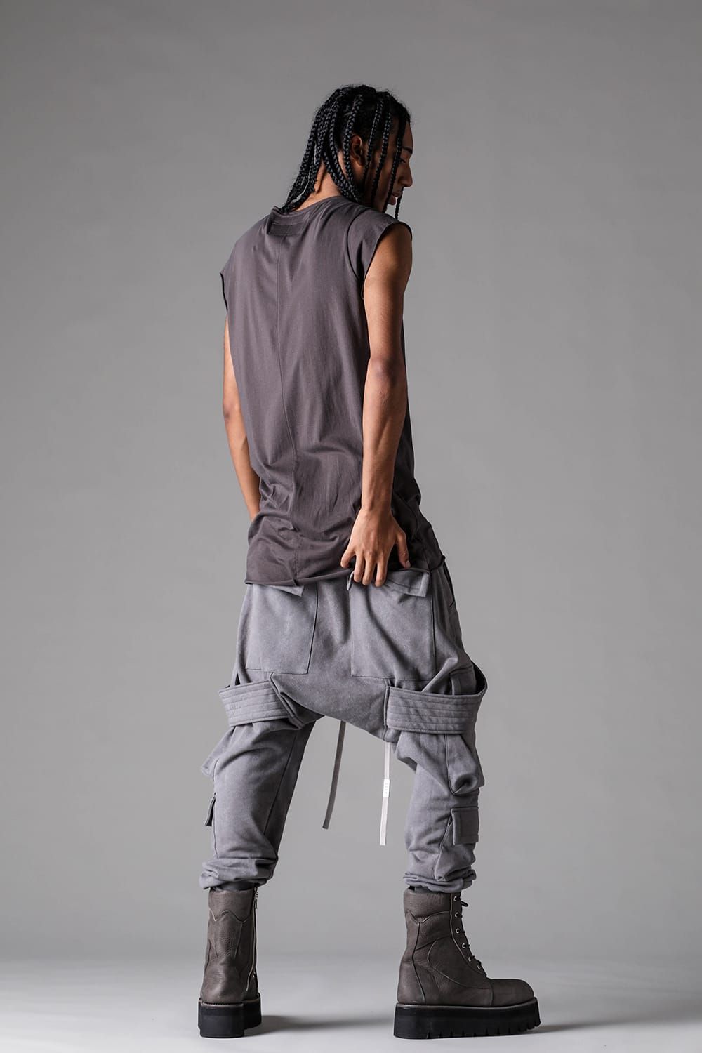 《2027SS先行予約》Albini Airy Tank Top"Black / Sage Green / Brown / L.Grey / White" /  アルビニエアリータンクトップ"ブラック /セージグリーン /ブラウン /ライトグレー/ホワイト"