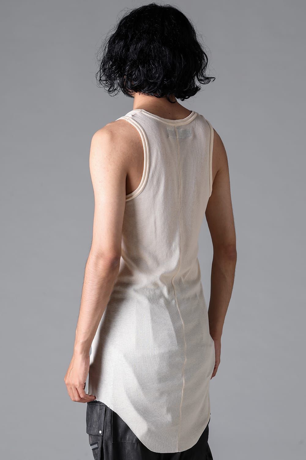 《2026SS先行予約》Rib Tank Top"Black / White / Stone / Greige / Sand" / リブタンクトップ"ブラック/ホワイト/ストーン/グレージュ/サンド"