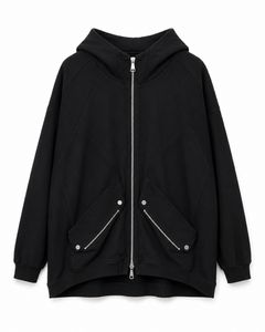 《2027SS先行予約》Hoodie Jumbo Blouson "Black / L.Grey / Ivory" / フーディジャンボブルゾン"ブラック / ライトグレー / アイボリー"