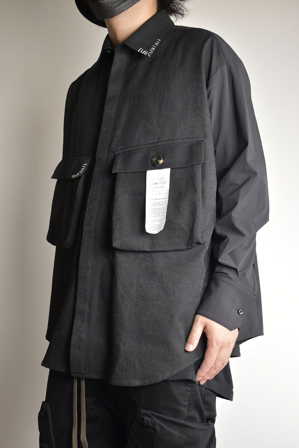 Shirts Jacket"Black"/シャツジャケット"ブラック"