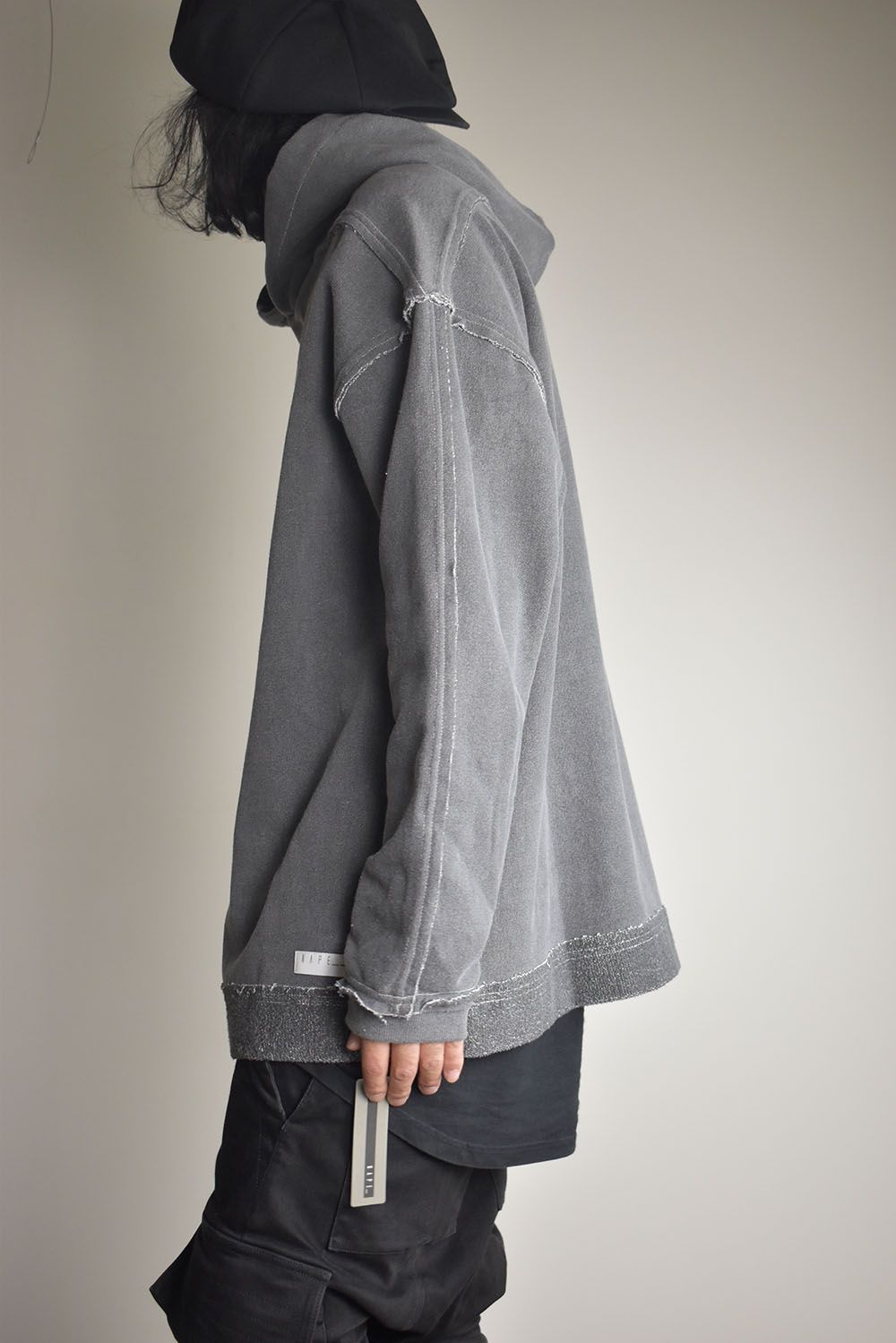 Painter Sweat Pullover Hoodie"Grey" / ピグメントスウェットプルオーバーフーディ"グレー"