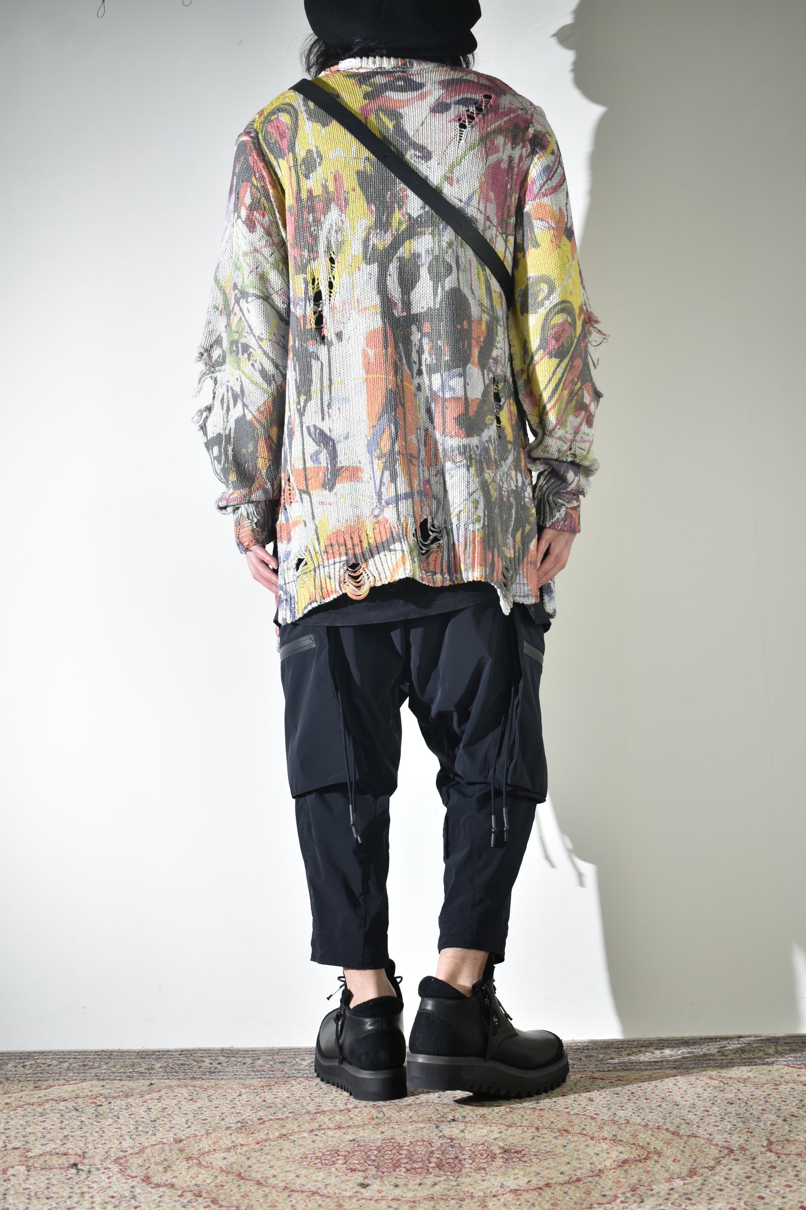 テクニカルなカーゴパンツ