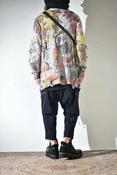 テクニカルなカーゴパンツ