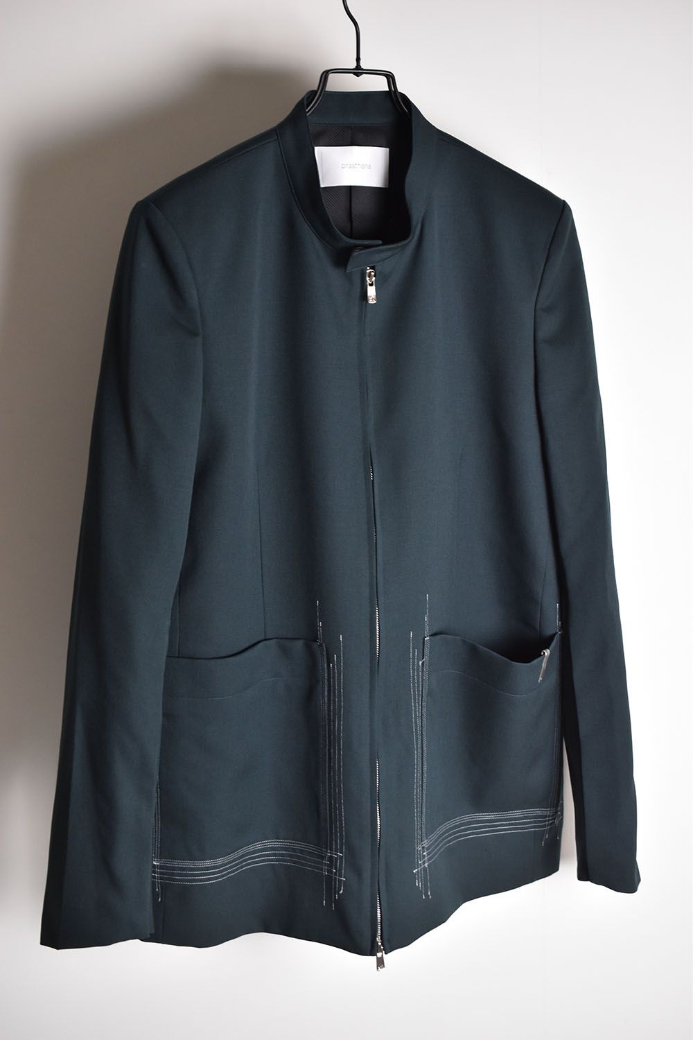 LC1 Trace Stand Neck Jacket"Green"/トレーススタンドネックジャケット"グリーン"