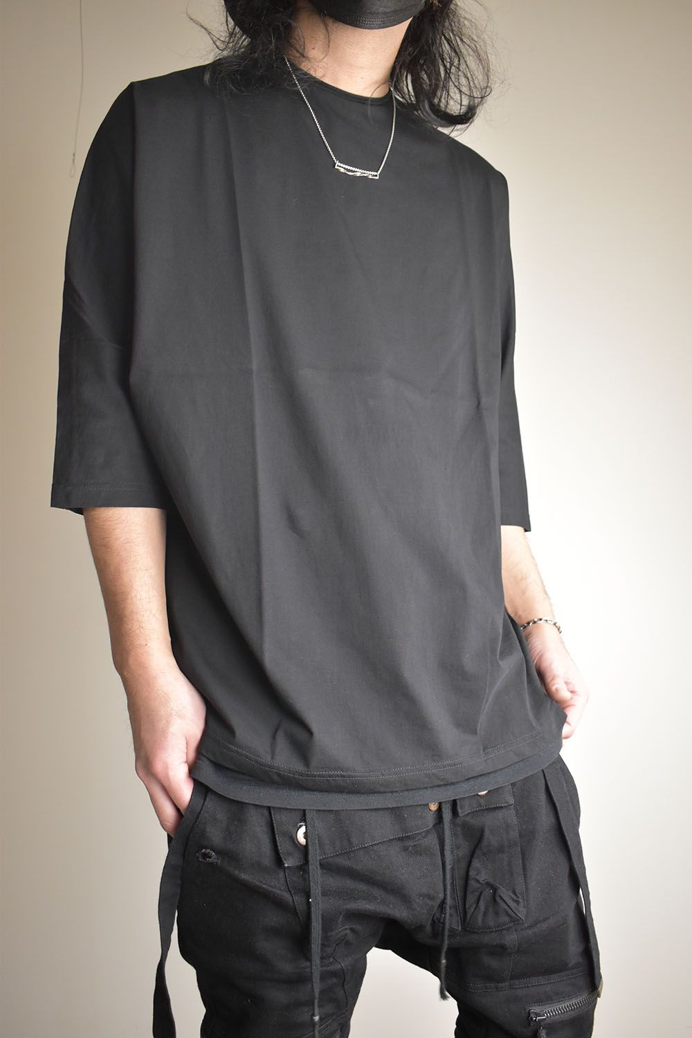 3/4 Dolman Tee"Black" / 3/4ドルマンTee"ブラック"