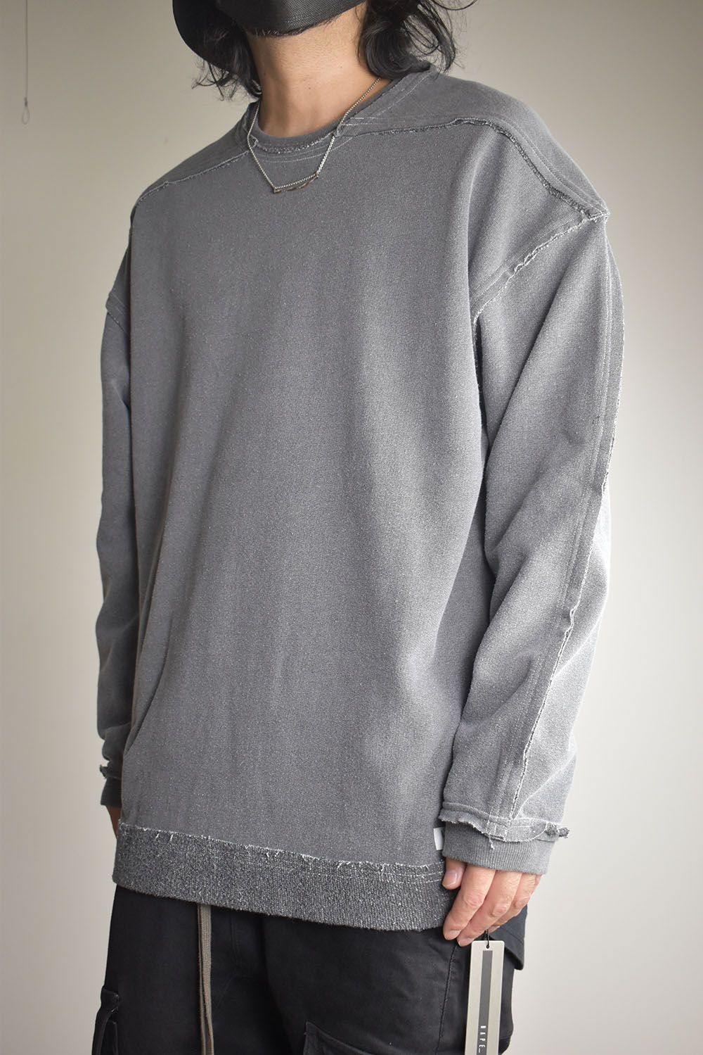 Painter Sweat Pullover"Grey" / ピグメントスウェットプルオーバー"グレー"