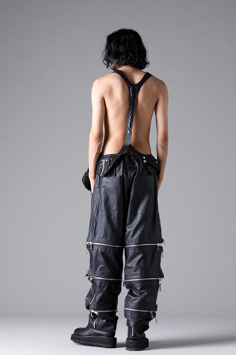 《2026SS先行予約》Matte Coating Cargo Vest Bag"Black" / マットコーティングカーゴベストバッグ"ブラック"