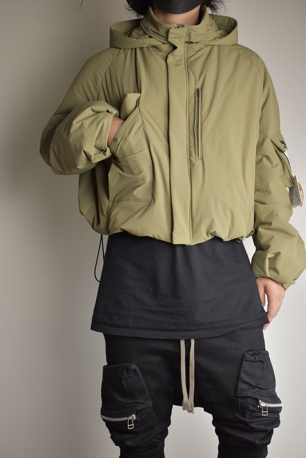 Padding Short Blouson"Olive" / パディングショートブルゾン"オリーブ"