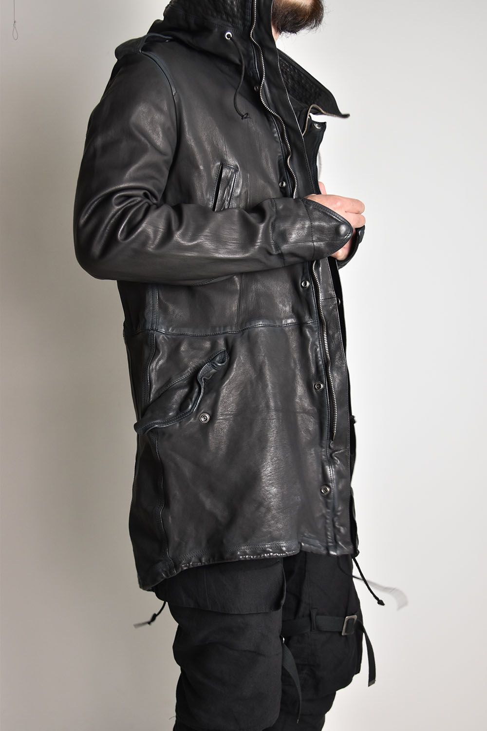 Goat Leather Mods Coat