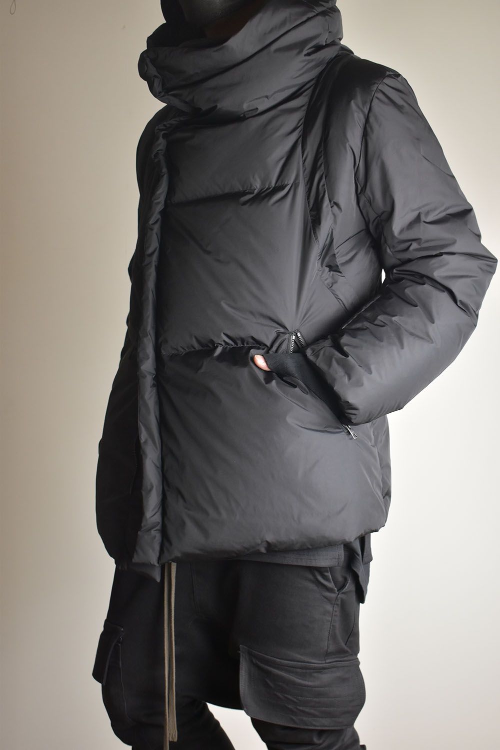 Detachable Sleeve Down Jacket"Black" / デタッチャブルスリーブダウンジャケット"ブラック"