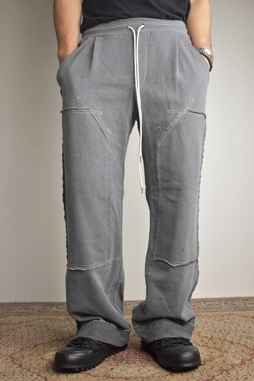 Pigment Painter Pants "Grey" / ピグメントペインターパンツ"グレー"