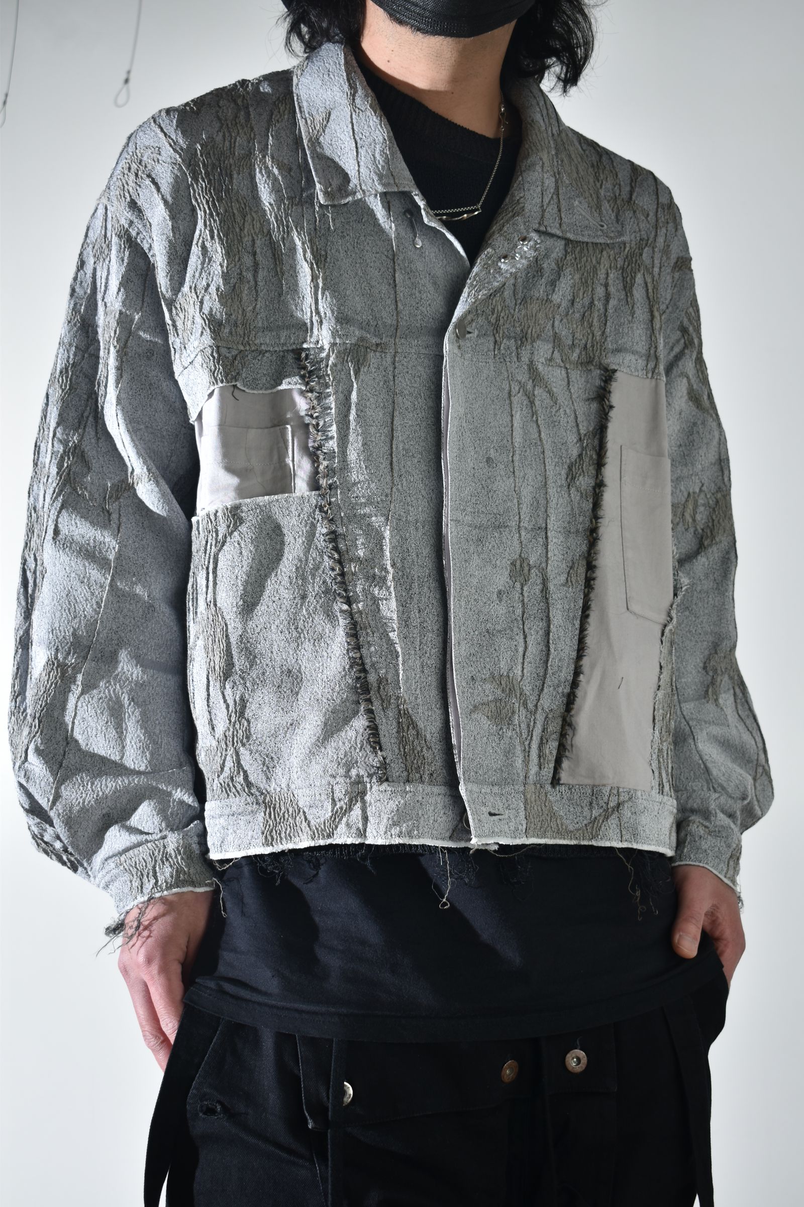 Carpenter Jacket "Ivy×Concrete" / カーペンタージャケット"アイボリー×コンクリート"