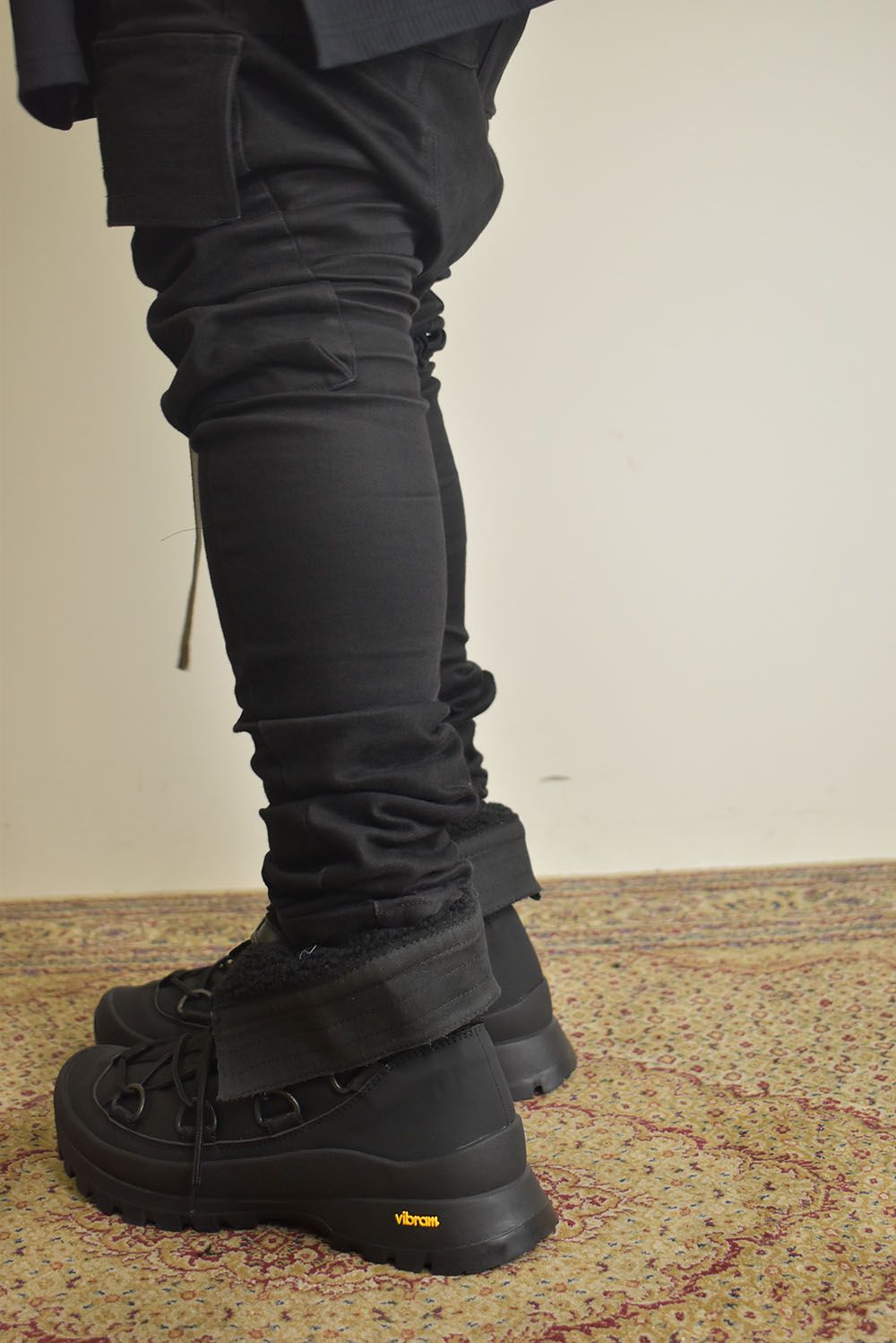 High Cut Sneaker "Black" / ハイカットスニーカー"ブラック"