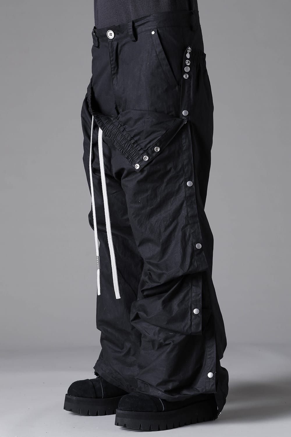 《2026AW先行予約》Layerd Baggy Pants"Black" / レイヤードバギーパンツ"ブラック"