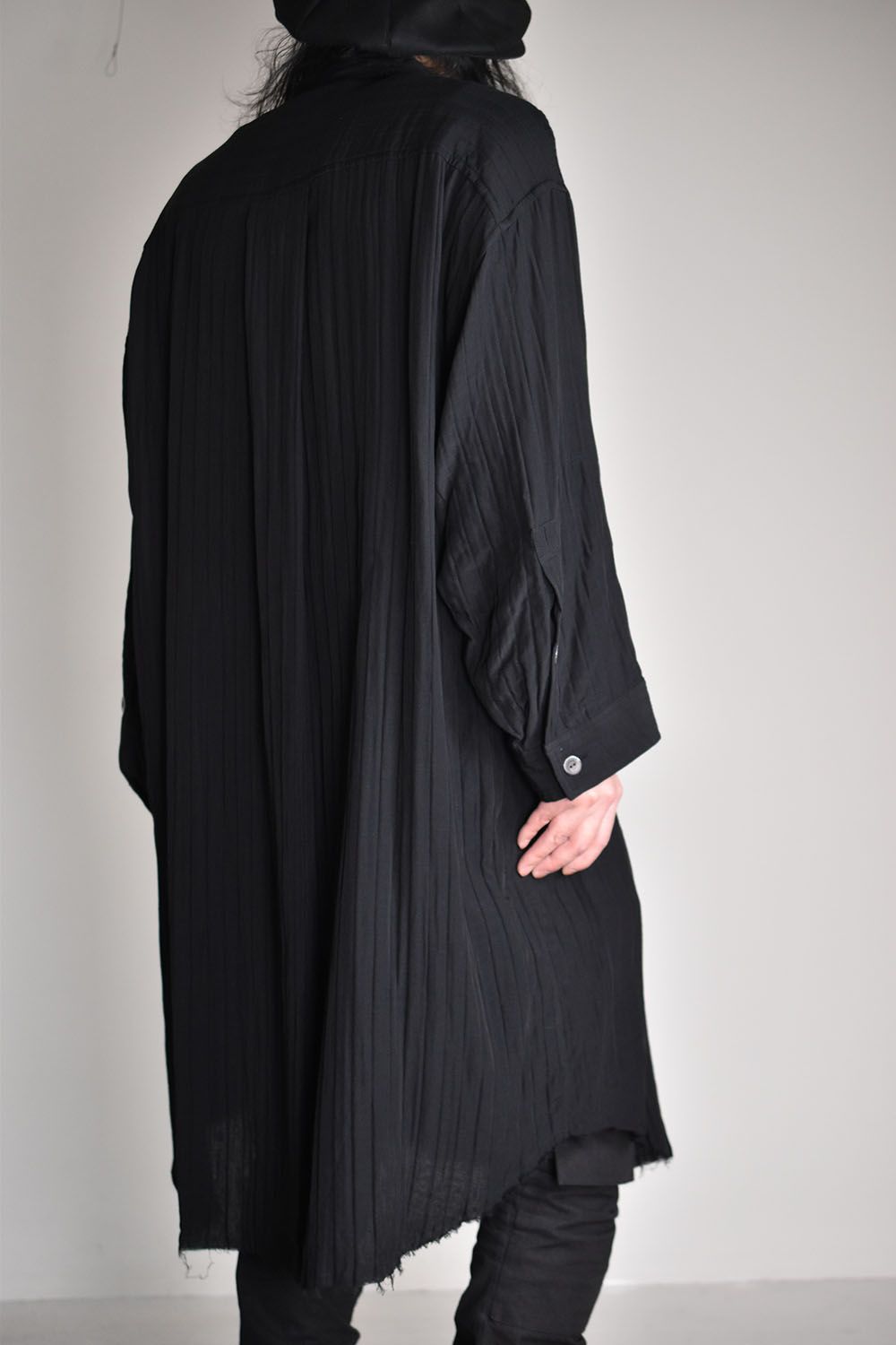 Over Sized Big Shirts"Black"/ オーバーサイズドビッグシャツ"ブラック"