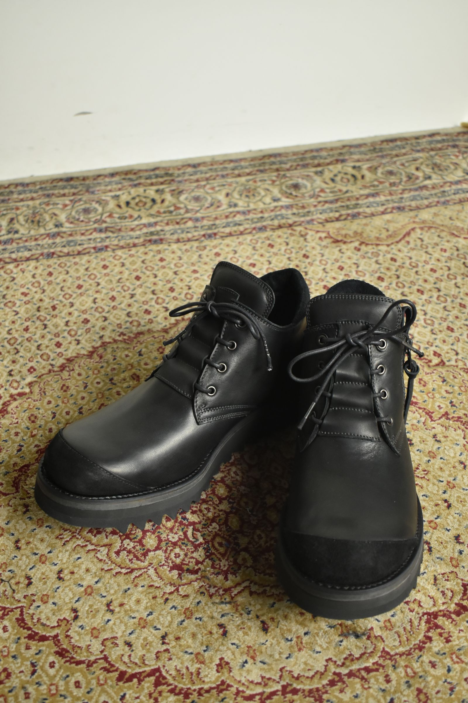 Horse Leather Derby Shoes"Black" / ホースレザーダービーシューズ"ブラック"