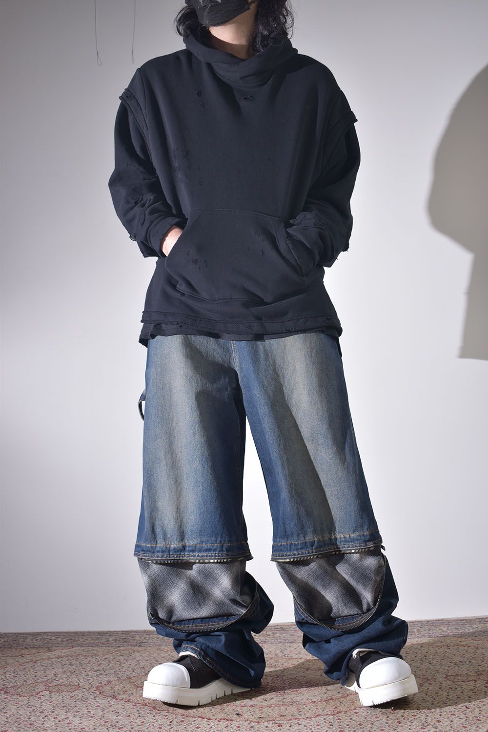 コーチジャケット×デニム