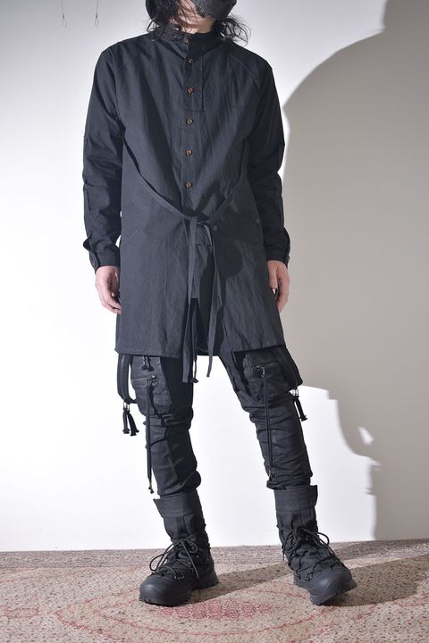 冬のニットジャケットスタイル