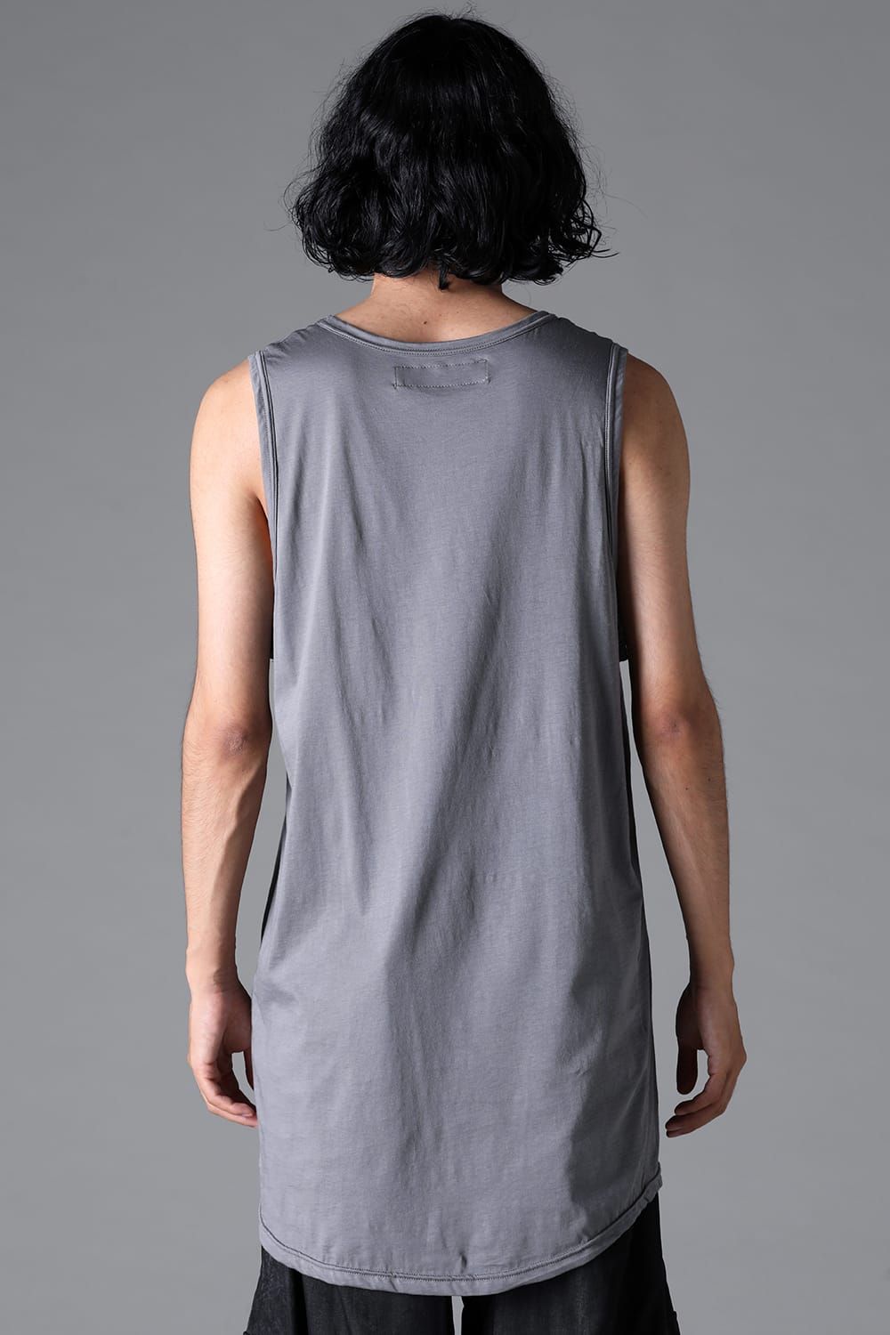 《2026SS先行予約》Long Tank Top"Black / Ivory /Greige / Grey / Stone "/ ロングタンクトップ"ブラック/アイボリー/グレージュ/グレー/ストーン"