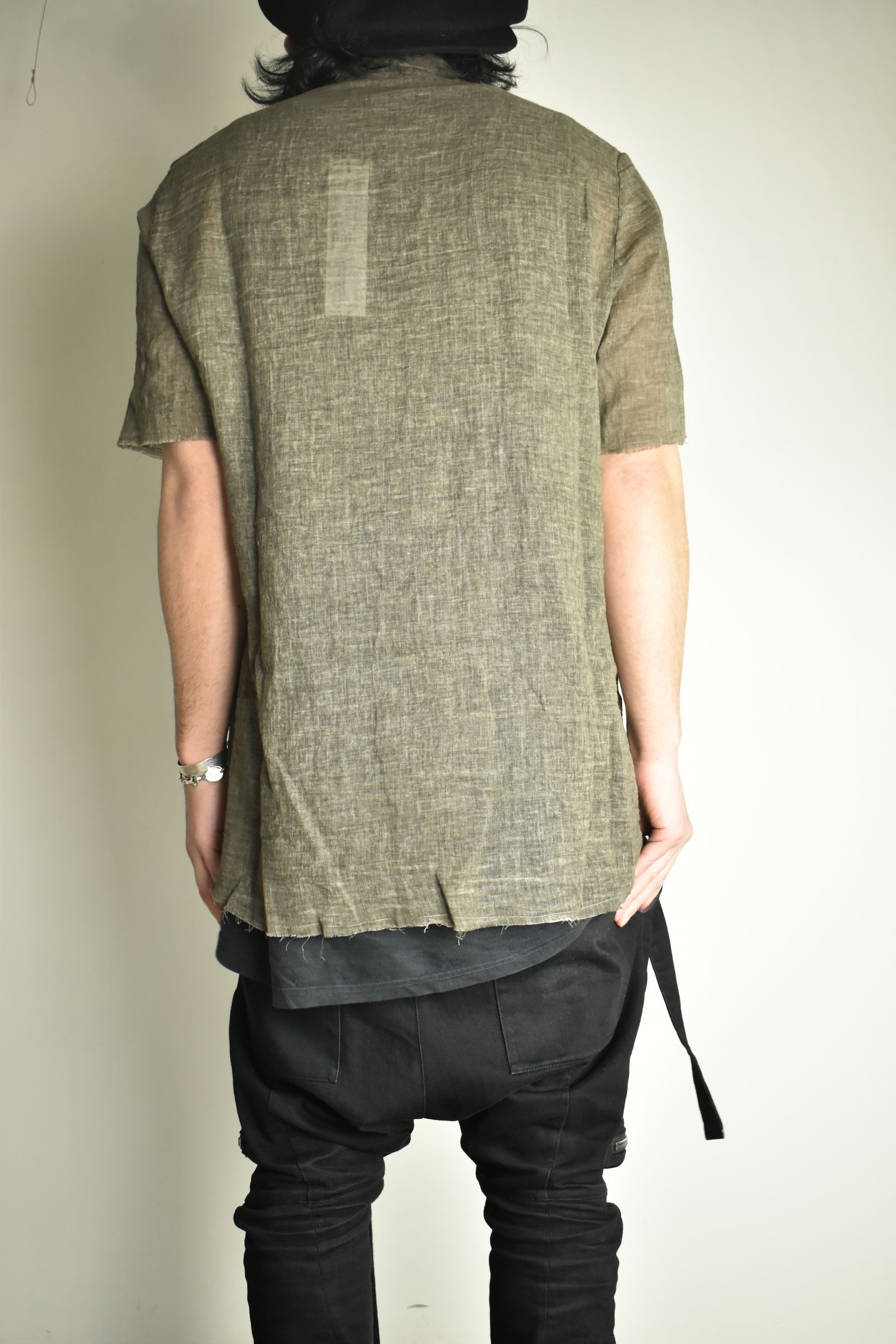 Short Sleeve Shirts"Charcoal Brown" / ショートスリーブシャツ"チャコールブラウン"