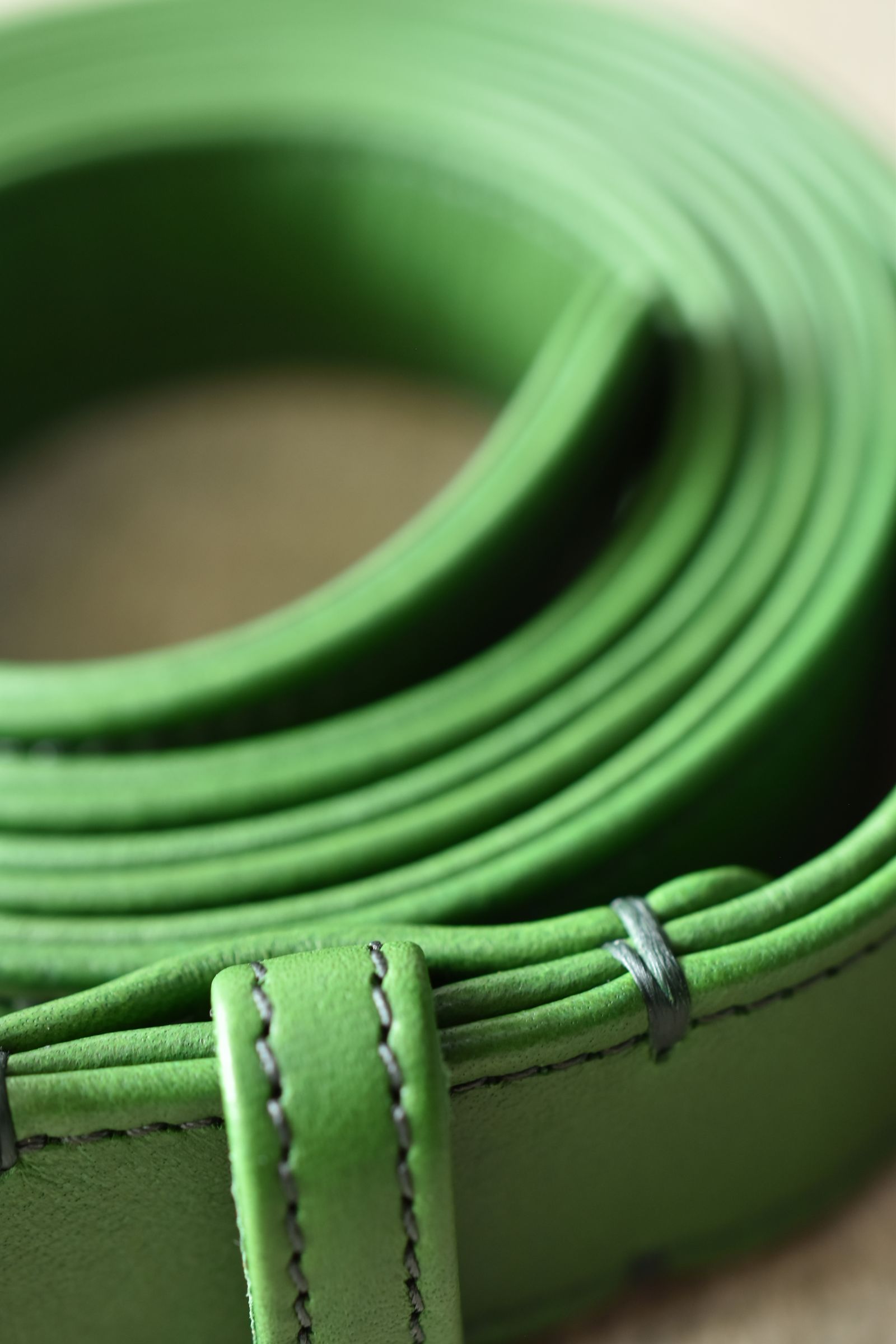 Leather Belt"Green" / レザーベルト "グリーン"