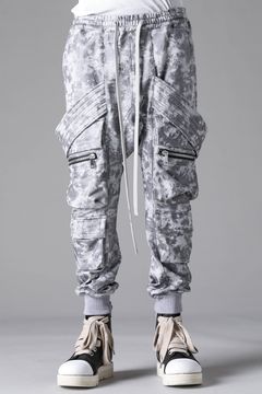 《2026AW先行予約》Sweat Belt Cargo Sarrouel Easy"L.Grey" / スウェットベルトカーゴサルエルイージー"ライトグレー"