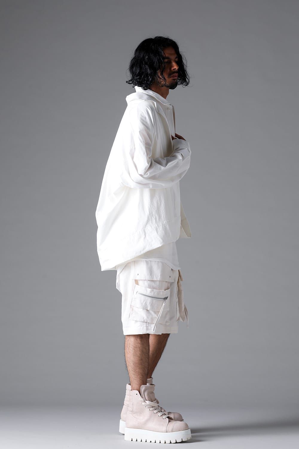 《2026SS先行予約》Cargo Shorts"Black / White" / カーゴショーツ"ブラック/ホワイト"