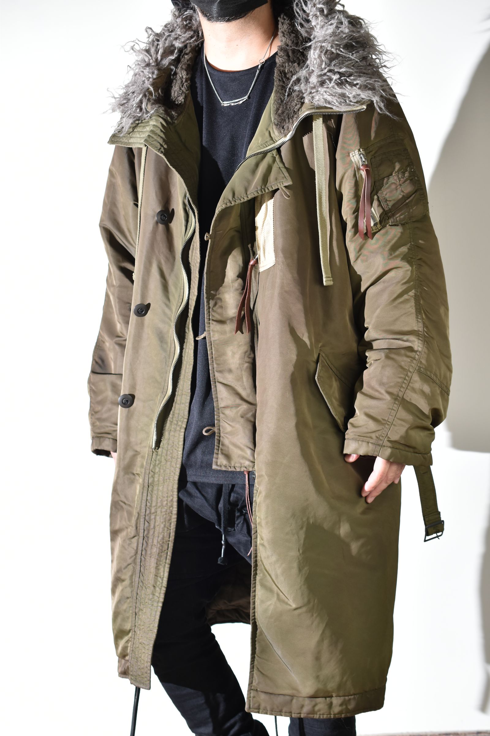 N-3B Coat "Olive Drab" / N-3Bコート "オリーブドラブ"