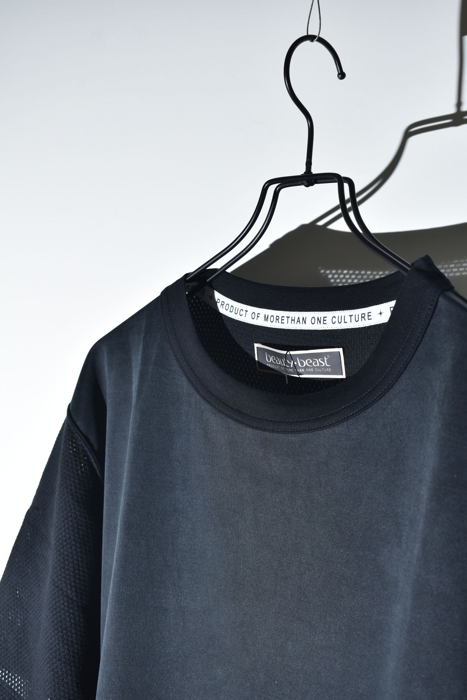 Suedy Short Sleeve Tee"Black" / スウェーディショートスリーブTee"ブラック"