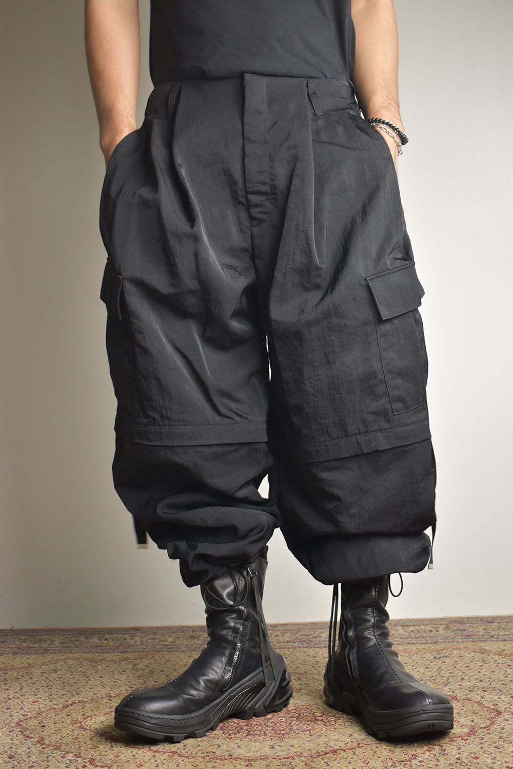 Detachable Cargo Pants"Black"/ デタッチャブルカーゴパンツ"ブラック"