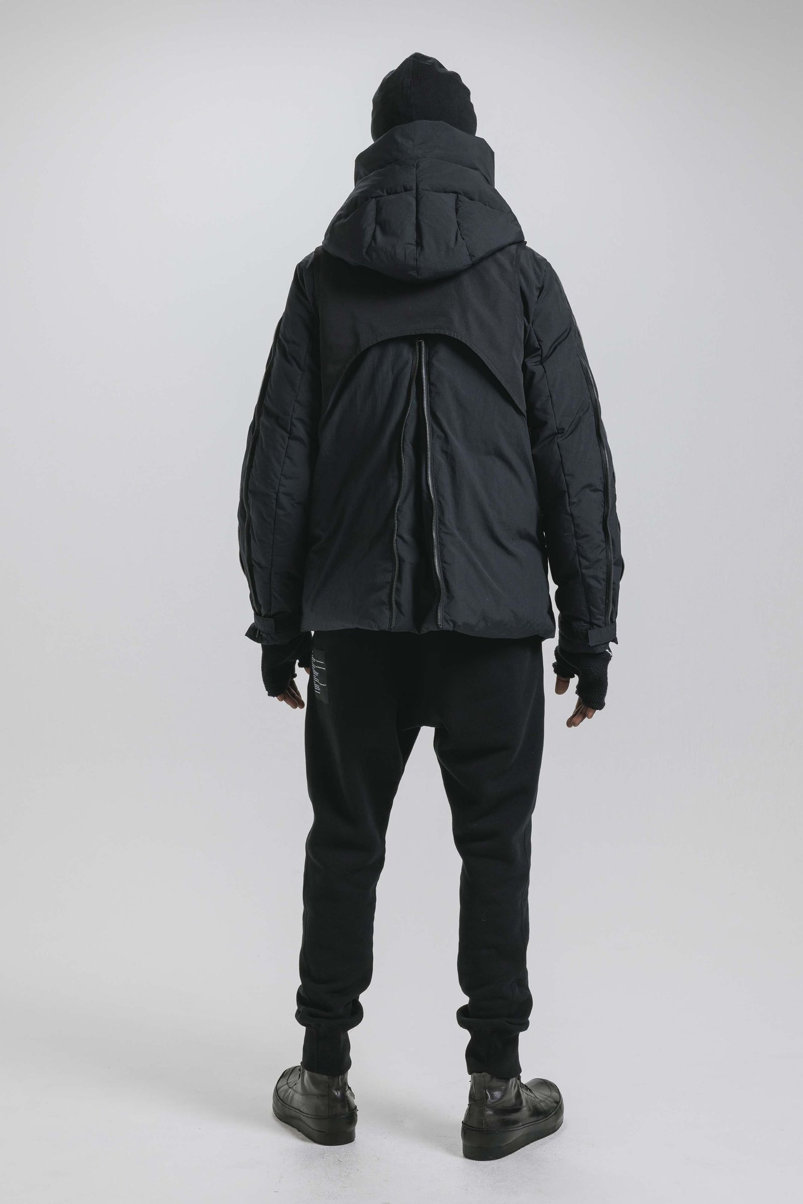 Multi Zip Down Parka Jacket (with Vest)"Black" / マルチジップダウンパーカージャケット(ベスト付き)"ブラック"