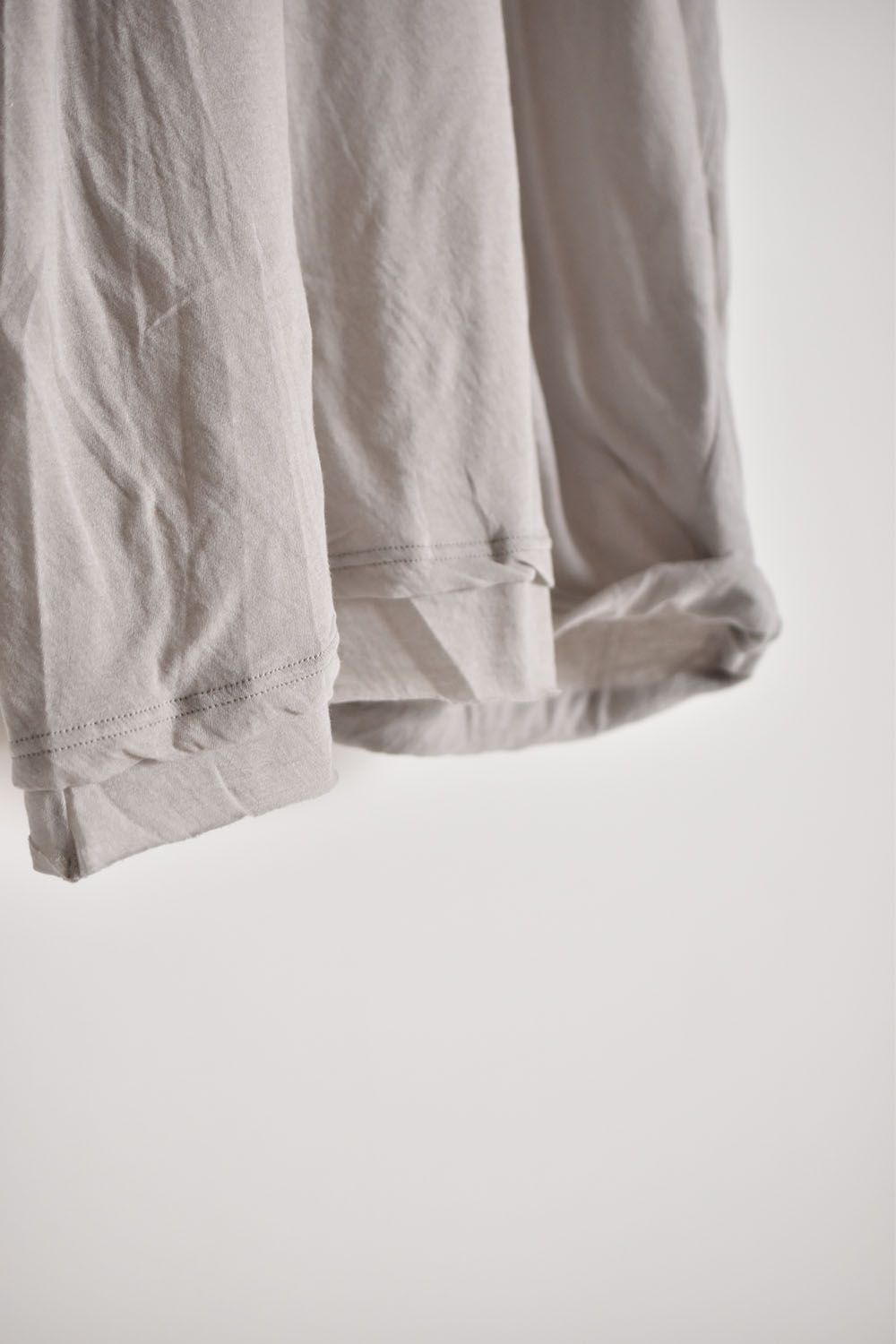 Oversized Layerd Short Sleeve T Shirt"Grey"/オーバーサイズレイヤードショートスリーブTee"グレー"