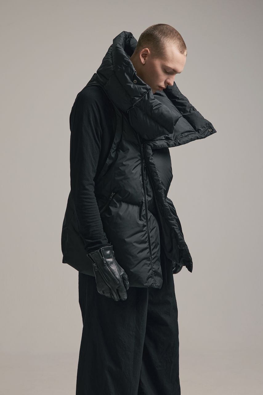 Detachable Sleeve Down Jacket"Black" / デタッチャブルスリーブダウンジャケット"ブラック"