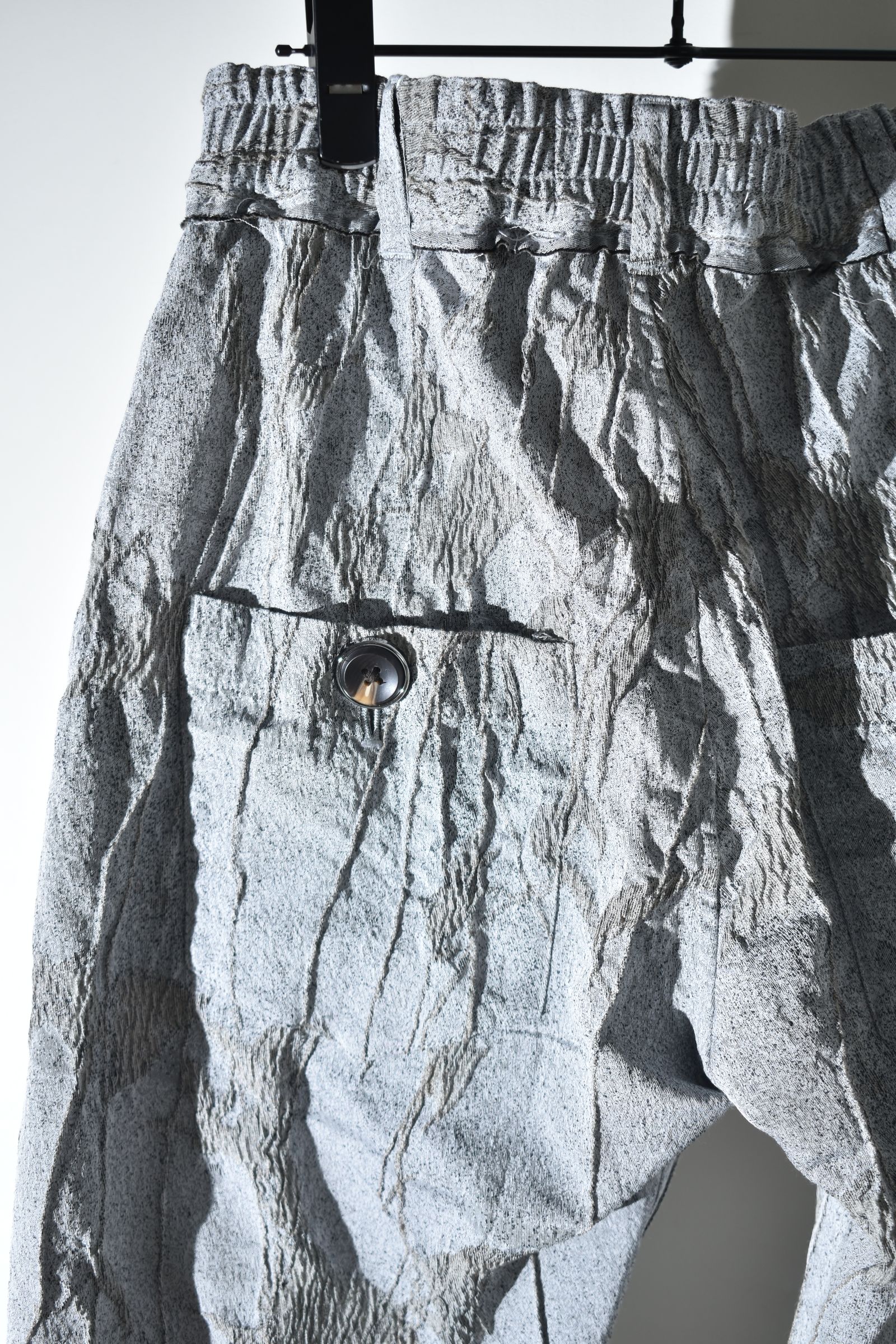 Semi Flared Pants "Ivy×Concrete" / セミフレアパンツ"アイボリー×コンクリート"