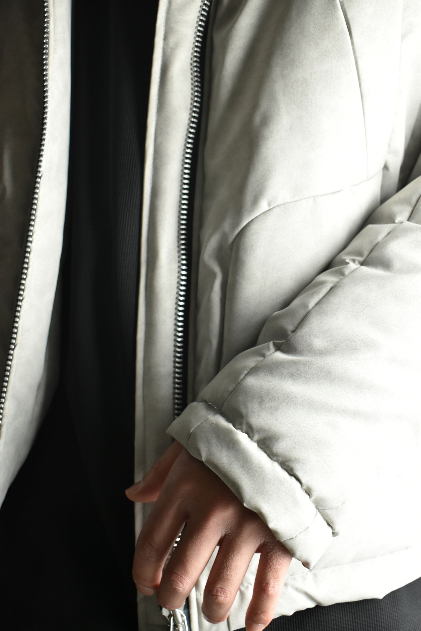 《2026AW先行予約》Padded Blouson "Smoke Black / L.Grey" / パデッドブルゾン"スモークブラック / ライトグレー"