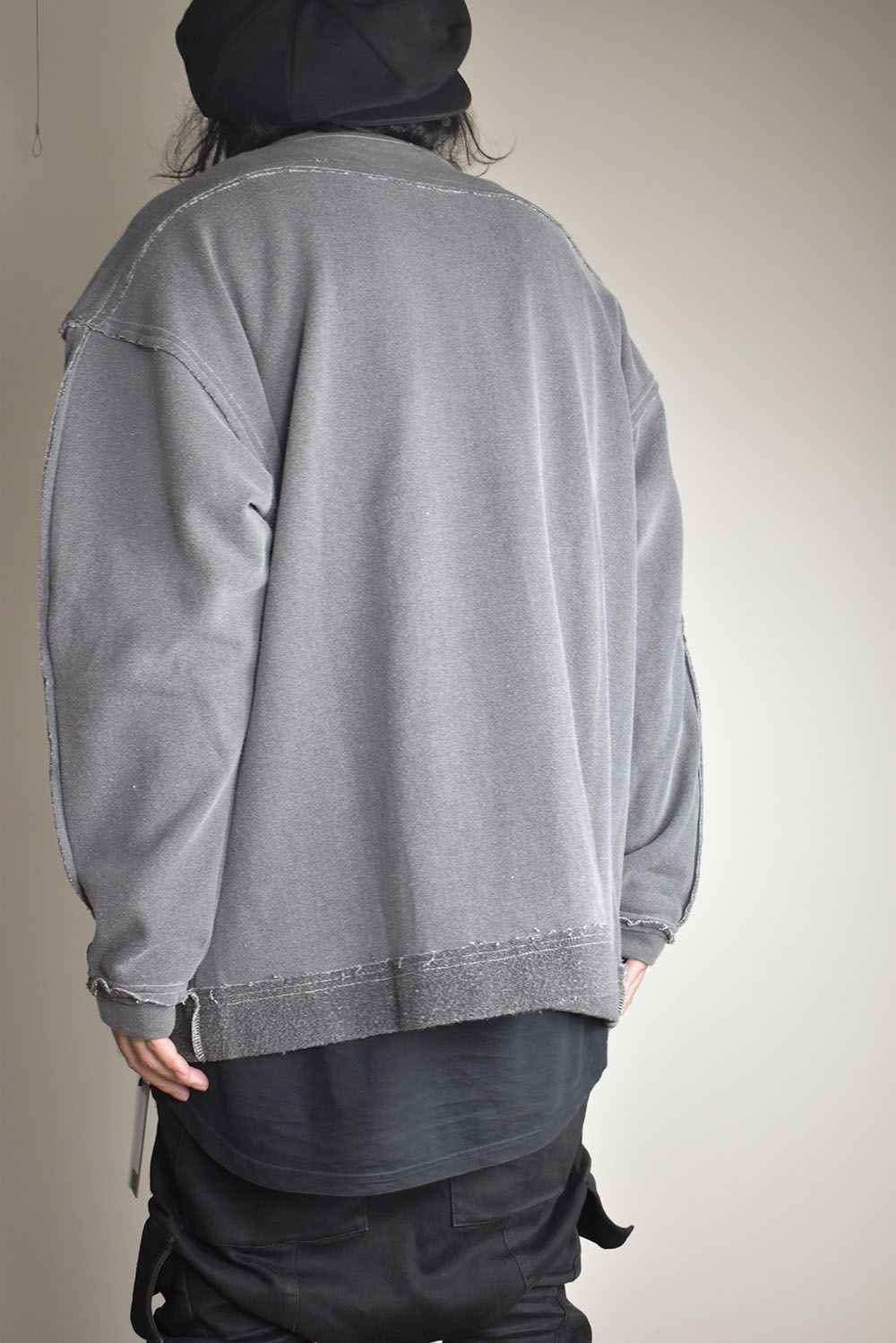 Painter Sweat Pullover"Grey" / ピグメントスウェットプルオーバー"グレー"