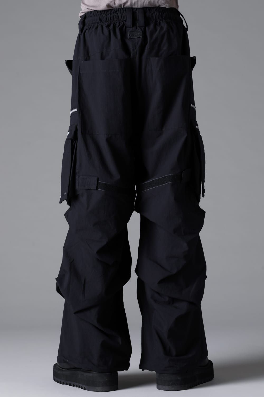 《2026SS先行予約》Cargo Tuck Wide Pants"Black / White /Stone" / カーゴタックワイドパンツ"ブラック/ホワイト/ストーン"