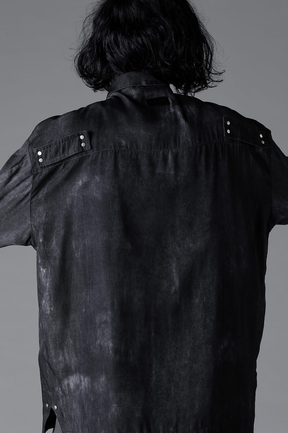 《2026SS先行予約》Shirts"Black / Uneven D.Grey / Uneven Grey" / シャツ"ブラック/アンイーブンダークグレー/アンイーブングレー"