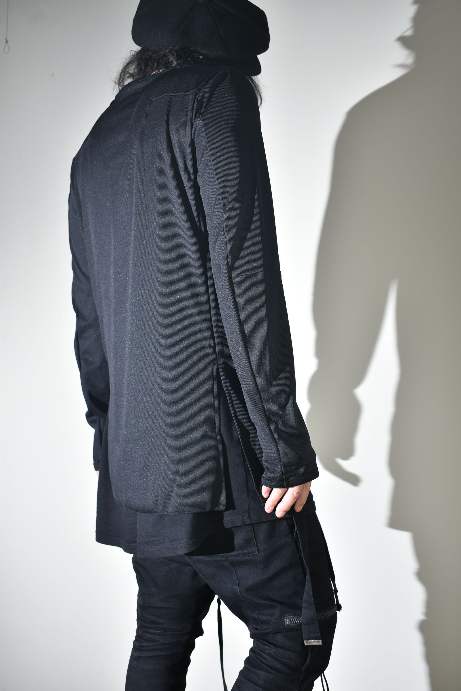 基層 Long Sleeve_01 "Black" / 基層ロングスリーブ"ブラック"